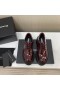 Alexander Wang Women's Platform Lace-up Loafers In Burgundy