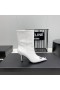 Alexander Wang Women's White Delphine Mid-Calf Boots In Leather