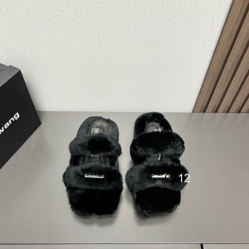 Alexander Wang Női Jay Nyúl Platform Diák Fekete