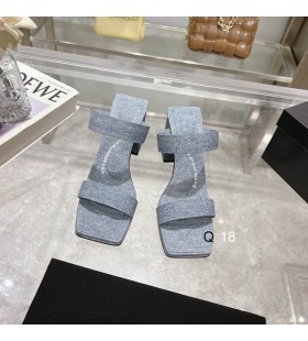 Alexander Wang Női 8cm Pántos Szögletes orrú Magas sarkú Szandál A Farmer