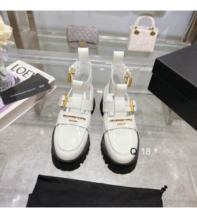 Alexander Wang Női Carter Doboz Boka Heveder Csizma, Fehér