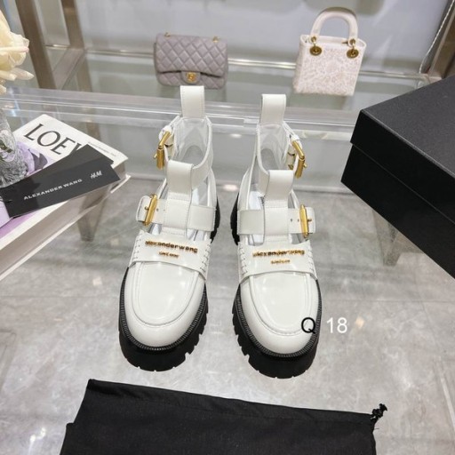 Alexander Wang Mban Carter Bosca Strap Rúitín Buataisí Bán