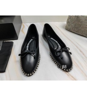 Alexander Wang Donna Lina in Pelle, Ballerine In Nero