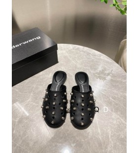 Alexander Wang Kvinne Rhodos Muldyr I Svart Outlet