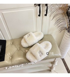 Alexander Wang Kvinner ' s Hvit Fluffy Sandaler