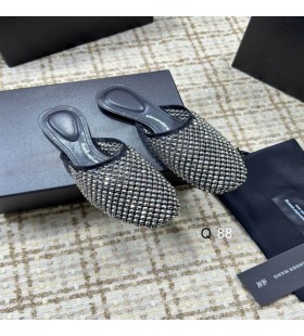 Alexander Wang pentru Femei Sandale Cu Strasuri Negru/Bej