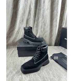 Alexander Wang Žien Plyn Krajky-up Členková Obuv V Čiernej farbe