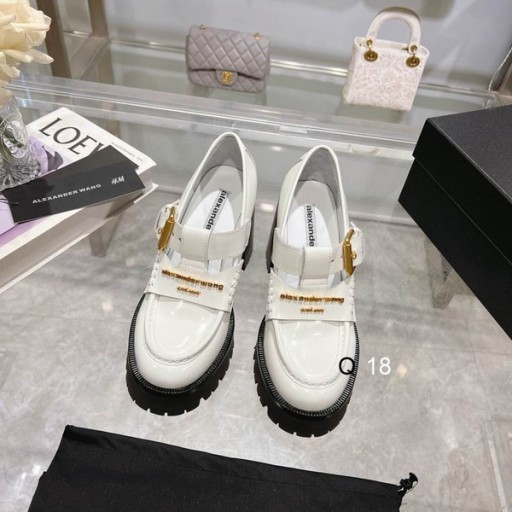 Ženske cipele-brod na platformi Carter od Alexander Wang Bijele boje