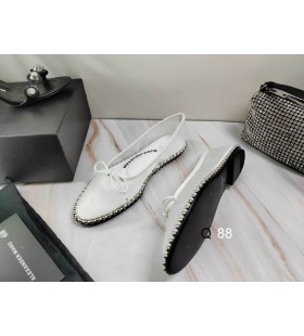 Ženske cipele-brod Lina Mesh od Alexander Wang Bijele boje