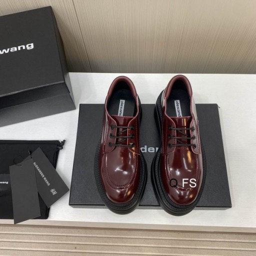 Alexander Wang Plataforma de Mujeres cordones Mocasines En color Burdeos