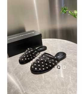 Alexander Wang Mujeres Rodas Mulas En Negro