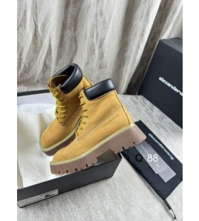 Alexander Wang Mujeres del Acelerador cordones botines En color Beige