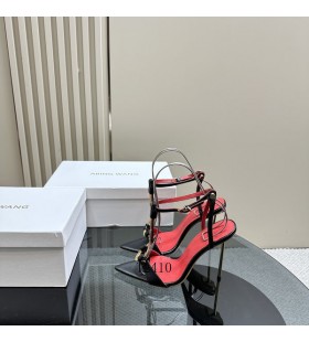 Alexander Wang Kvinders Guld højhælede Sandaler I Sort