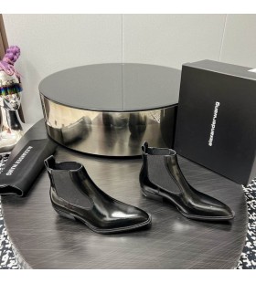 Alexander Wang Kvinders patent Læder Ankle Støvler Black