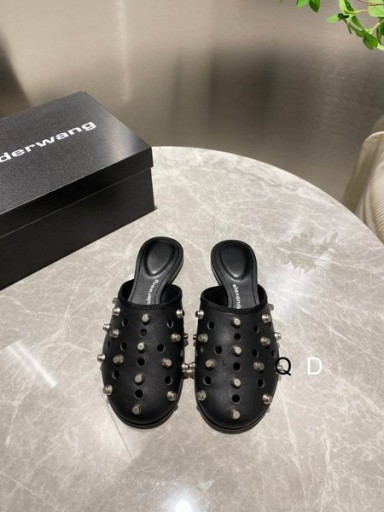 Alexander Wang Naisten Rhodes Muuleja Musta Outlet