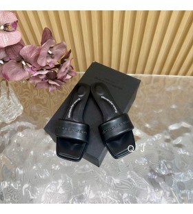 Alexander Wang Naisten Vy Dian Sandaalit Musta Karitsannahka