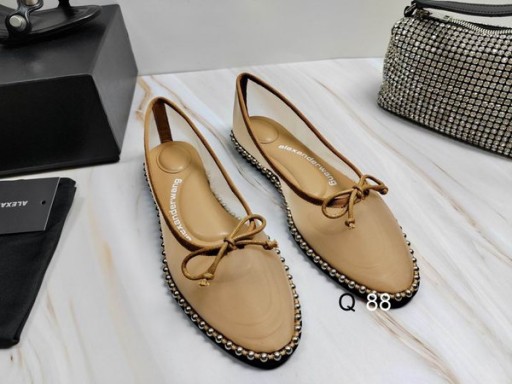 Alexander Wang Femme Lina Maillage Appartements En Beige