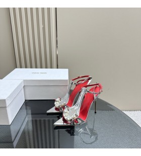 Alexander Wang Femmes à Talons hauts Sandales Avec Strass En Argent