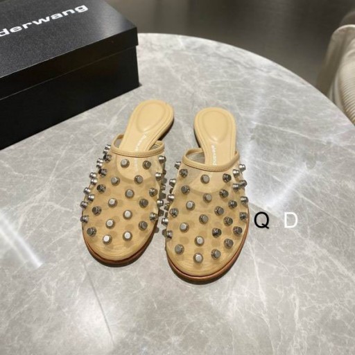 Alexander Wang Women ' s Rhodes Pantoletten In Beige