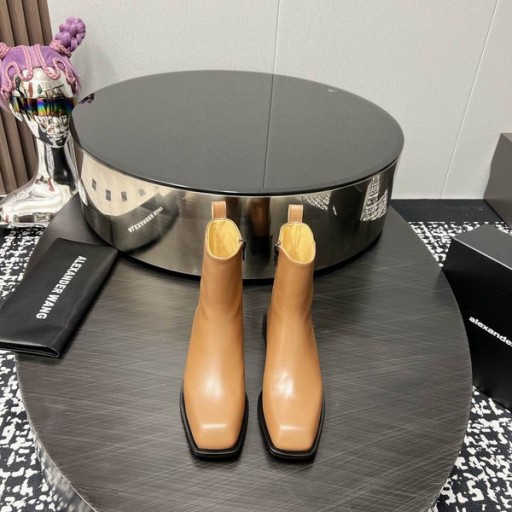 Alexander Wang Women ' s Throttie Ankle Boots in Beige