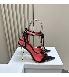 Alexander Wang Women ' s Gold High-Heeled Sandals In Black