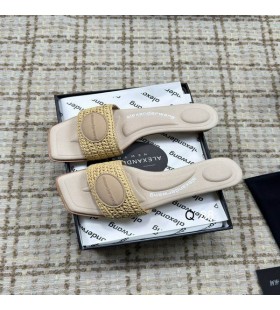 Alexander Wang Women ' s Vy-Slide-Sandalen In Yelllow