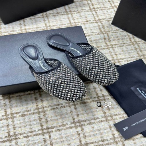 Alexander Wang γυναικεία Σανδάλια Με Στρας Σε Μαύρο/Μπεζ